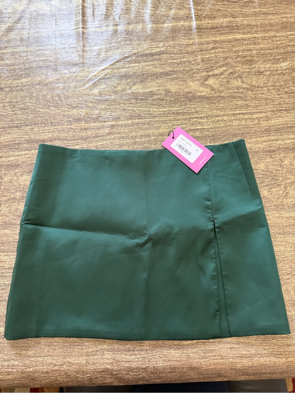 Edikted Green Mini Skirt